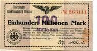 Schlesien 100 Mio. Mk. Breslau, -