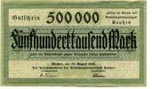 Sachsen 500 T. Mk. Bautzen, -