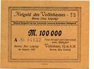 Sachsen 100 T. Mk. Borna, -