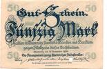 Sachsen 50 Mk. Chemnitz, -