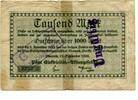 Sachsen 1000 Mk. Chemnitz, -