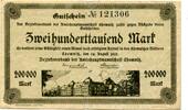 Sachsen 200 T. Mk. Chemnitz, -