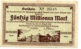 Sachsen 50 Mio. Mk. Chemnitz, -