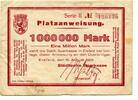 Thüringen 1 Mio. Mk. Eisfeld, -