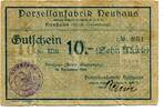 Thüringen 10 Mk. Neuhaus, -
