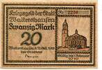 Thüringen 20 Mk. Waltershausen, -
