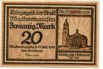 Thüringen 20 Mk. Waltershausen, -
