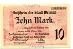 Thüringen 10 Mk. Weimar, -