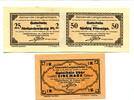 Bayern 25 Pfg. 50 Pfg. 1 Mk. Langenaltheim, -