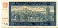 Deutsches Reich, 100 Kronen/Korun Böhmen und Mähren, -