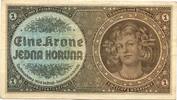 Deutsches Reich, 1 Krone/Koruna Böhmen und Mähren, -