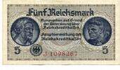 Deutsches Reich, 5 Reichsmark Reichskreditkassen, -
