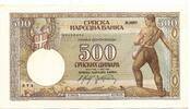 Deutsches Reich, 500 Dinara Serbien, -