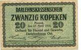 Deutschland 20 Kopeken Posen, -