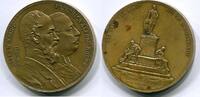 Essen Messing Medaille ~ Alfred Krupp Denkmal ~ -