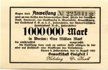 Niedersachsen 1 Mio. Mk. Ehmen, -