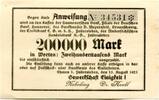 Niedersachsen 200 T. Mk. Ehmen, -