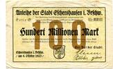 Niedersachsen 100 Mio. Mk. Eschershausen, -
