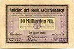 Niedersachsen 10 Md. Mk. Eschershausen, -