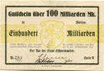 Niedersachsen 100 Md. Mk. Eschershausen, -