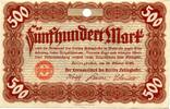 Niedersachsen 500 Mk. Fallingbostel, -
