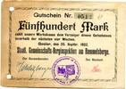 Niedersachsen 500 Mk. Goslar, -