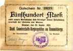 Niedersachsen 500 Mk. Goslar, -