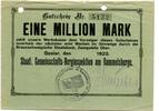 Niedersachsen 1 Mio. Mk. Goslar, -