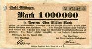 Niedersachsen 1 Mio. Mk. Göttingen, -
