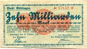 Niedersachsen 10 Md. Mk. Göttingen, -