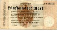 Niedersachsen 500 Mk. Katzenstein, -