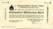 Niedersachsen 100 Md. Mk. Katzenstein, -