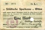 Westfalen 1 Mk. Witten, -