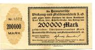 Niedersachsen 200 T. Mk. Hannover-Langenhagen, -
