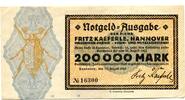 Niedersachsen 200 T. Mk. Hannover, -
