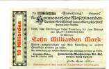Niedersachsen 10 Md. Mk. Hannover-Linden, -