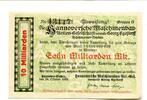 Niedersachsen 10 Md. Mk. Hannover-Linden, -