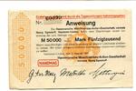 Niedersachsen 50 T. Mk. Hannover-Linden, -