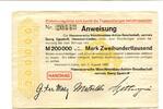 Niedersachsen 200 T. Mk. Hannover-Linden, -