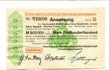 Niedersachsen 500 T. Mk. Hannover-Linden, -