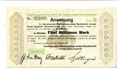 Niedersachsen 5 Mio. Mk. Hannover-Linden, -