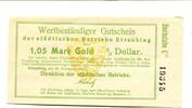 Bayern 1.05 Gmk. Straubing, -