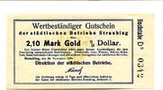 Bayern 2.10 Gmk. Straubing, -