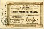 Niedersachsen 1 Mio. Mk. Hadeln, -