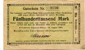 Niedersachsen 500 T. Mk. Friedrich August-Hütte, -
