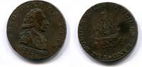 Großbritannien, Halfpenny Token Frederik Herzog von York und Albany, -