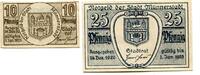 Bayern 10 Pfg. 25 Pfg. Münnerstadt, -