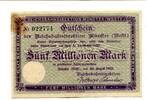 Westfalen 5 Mio. Mk. Münster, -