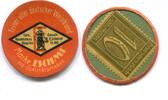 Ohligs, 10 Pfennig ESCHMI-feiner alter deutscher Weinbrand, -
