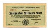 Thüringen 500 Mio. Mk. Erfurt, -